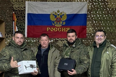 Сергей Аверкиев и Сергей Бабин вернулись с передовой с трофеями